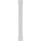 Ekena Millwork Craftsman Classic Square Non-Tapered Fluted PVC Column, Mission Capital & Mission Base CC1009ENFMIMI - alternate 4